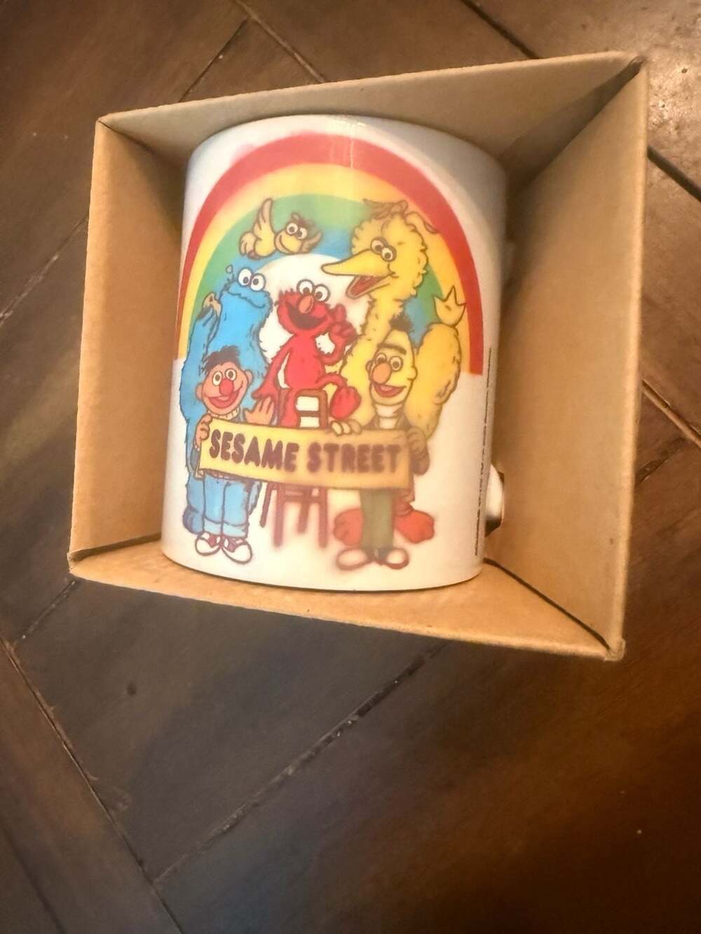 Sesame Street Friends Rainbow 11 oz Ceramic Mug